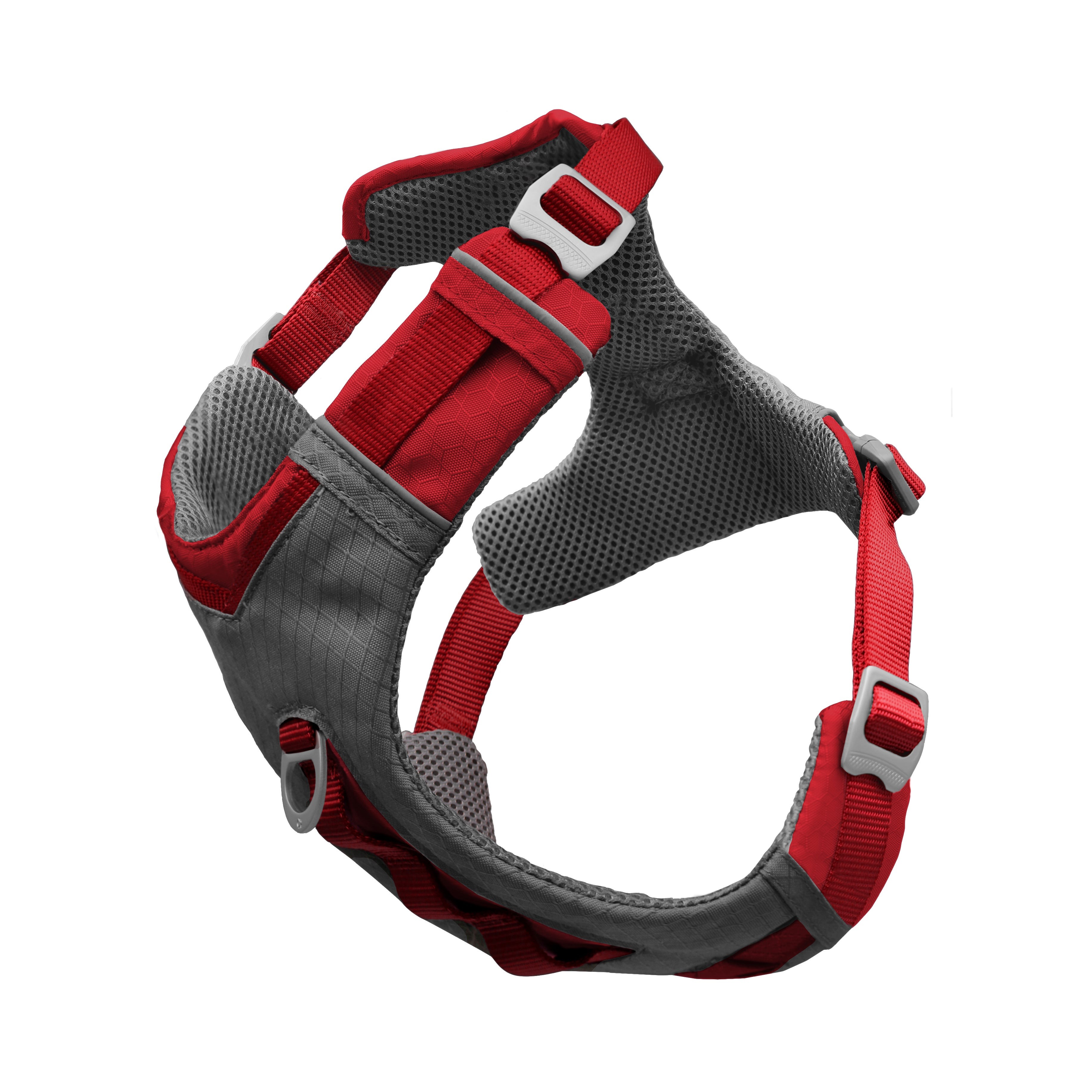 Journey Air Dog Harness Chili Red/Charcoal - Large