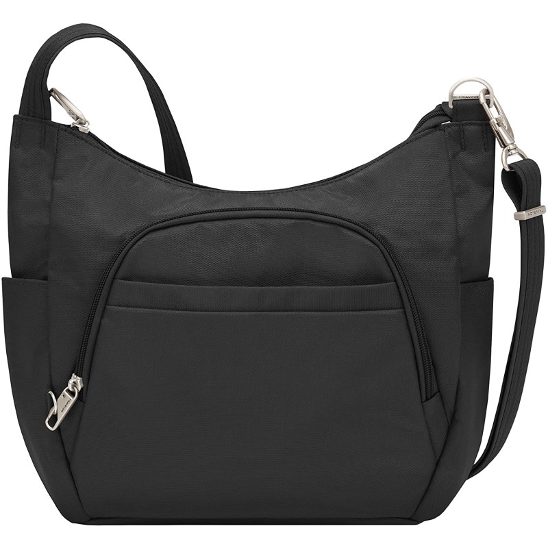 Anti-Theft Classic Crossbody Bucket Bag - (Black)
