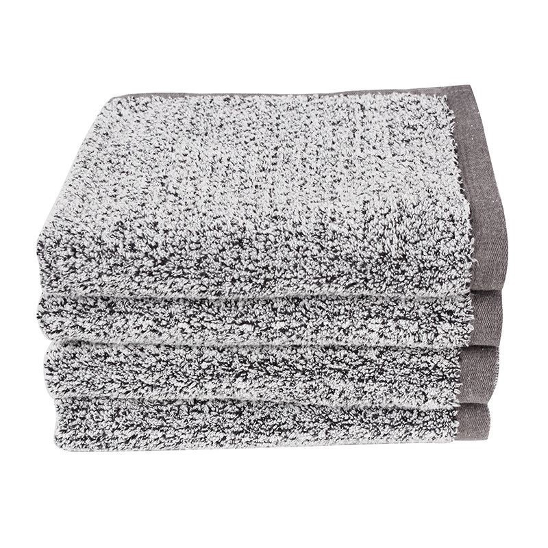 Signature 4Pcs Set Hand Towel - (Dark Grey)