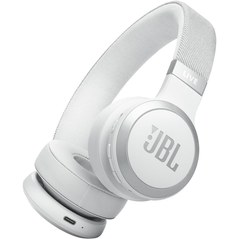 Live Wireless On-Ear NC Headphones - (White)