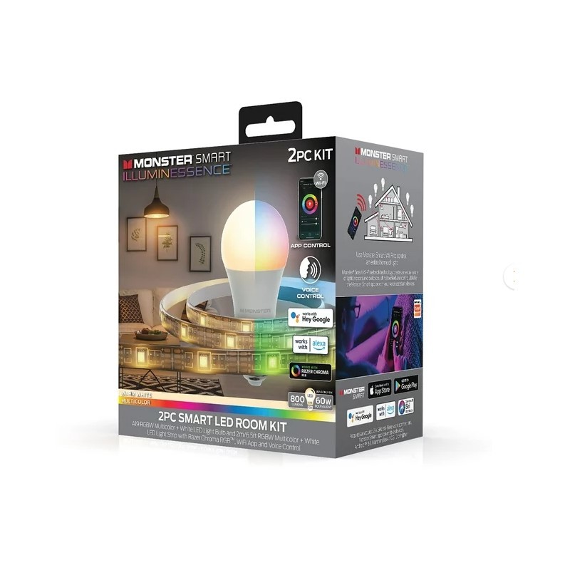 2 Piece LED Smart Room Kit