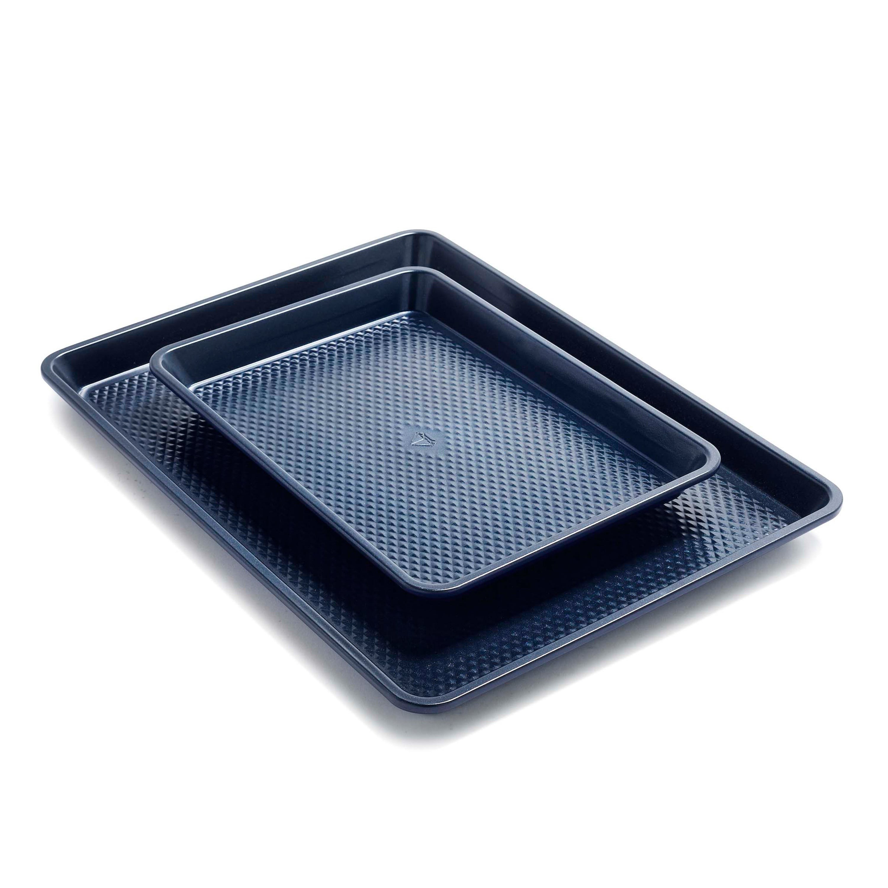 2pc Premium Nonstick Cookie Sheet/Baking Pan Set