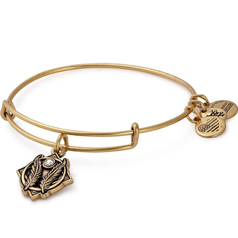 Godspeed Charm Bangle - (Rafaelian Gold Finish)