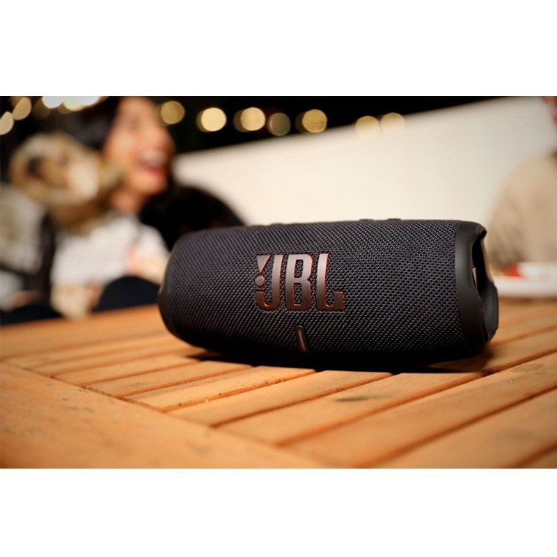 Charge 5 Portable Waterproof Bluetooth Speaker - (Black)