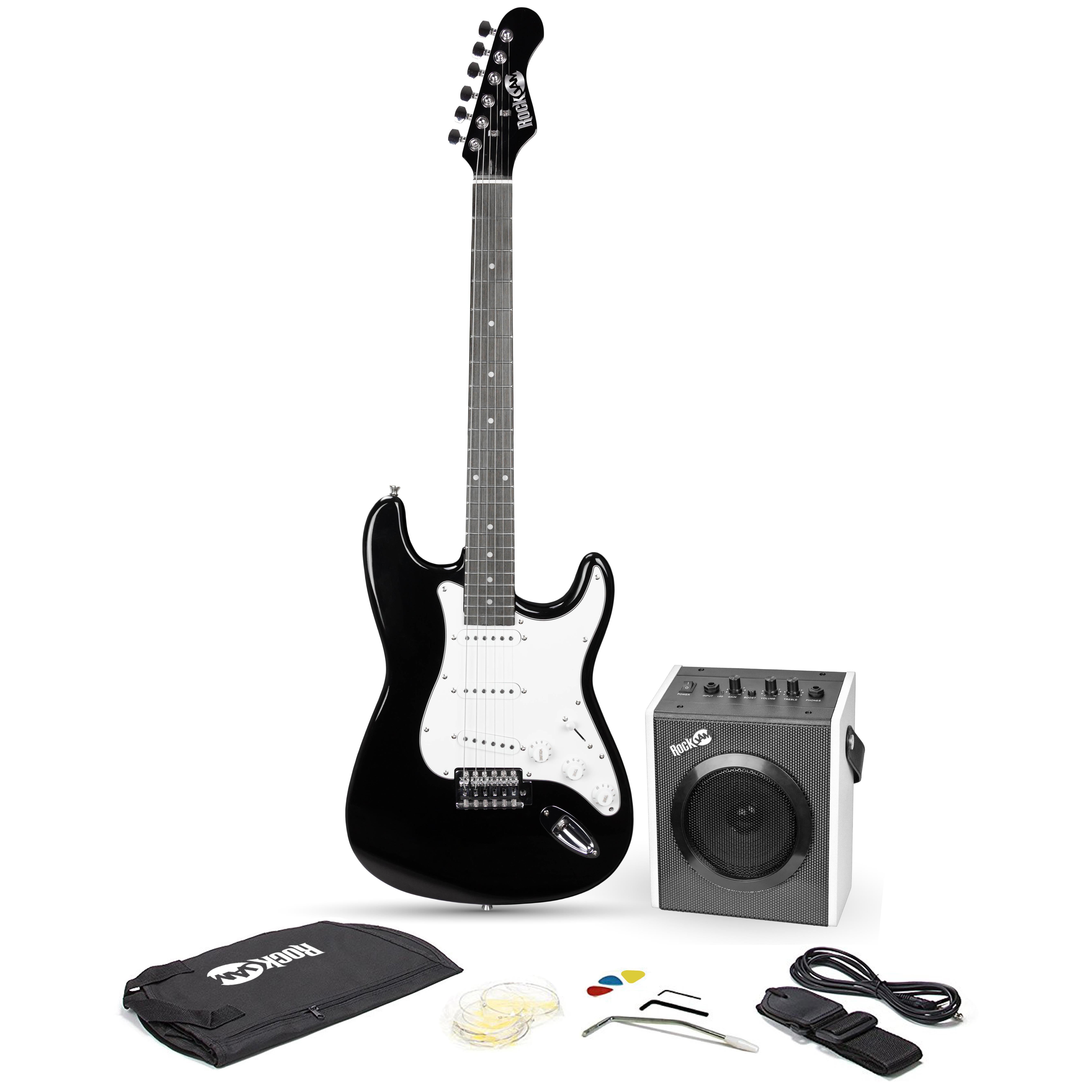 Full-Size Electric Guitar Kit Black