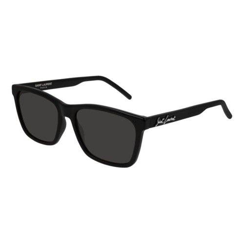 Saint Laurent SL318 Signature Sunglasses, Black/Black, Size 56 frame Black/Black