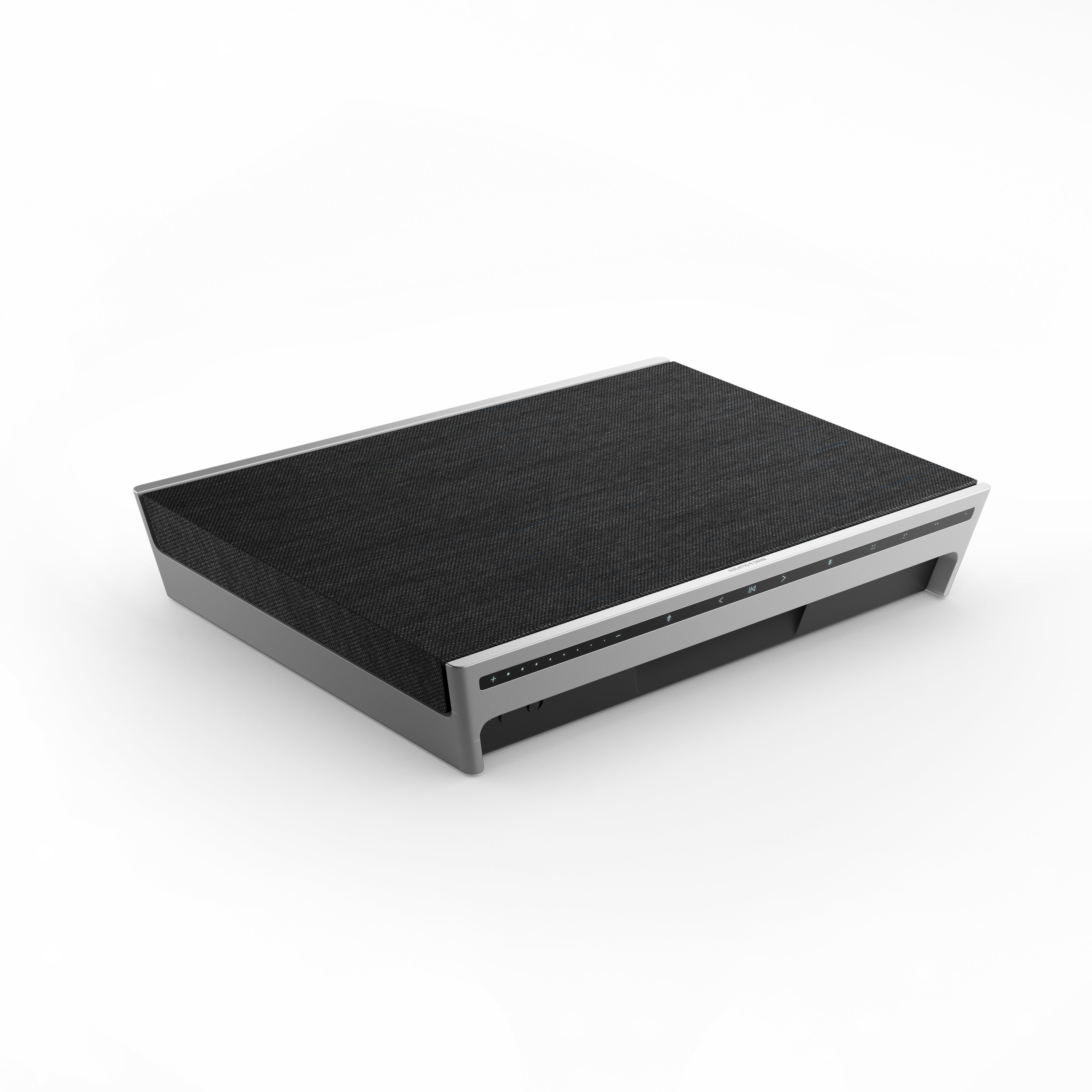 Beosound Level Portable Home Speaker Natural Aluminum/Dark Gray