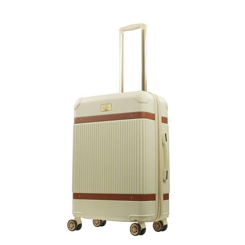 Tommy Bahama Luggage  Hardside Spinner with Stripes Size 26.5"