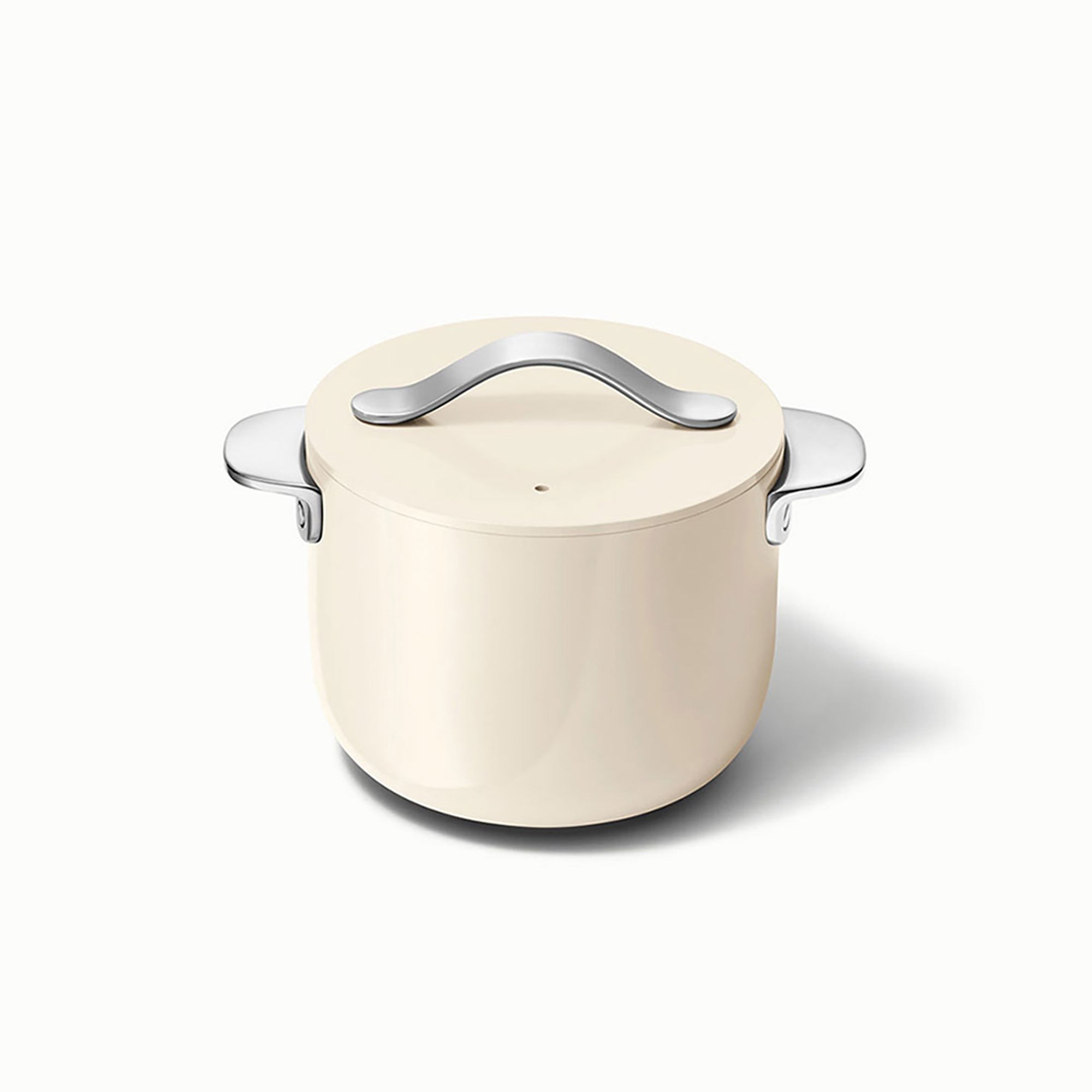 2qt Nonstick Ceramic Petite Cooker w/ Lid Cream