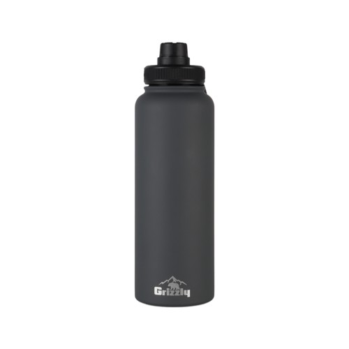 Grizzly 40oz Water Bottle Stealth Gray Stealth Gray