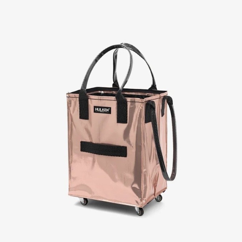 Rolling Tote Bag Medium Rose Gold