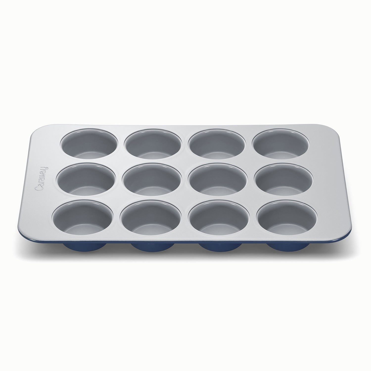 12 Cup Nonstick Ceramic Muffin Pan Navy