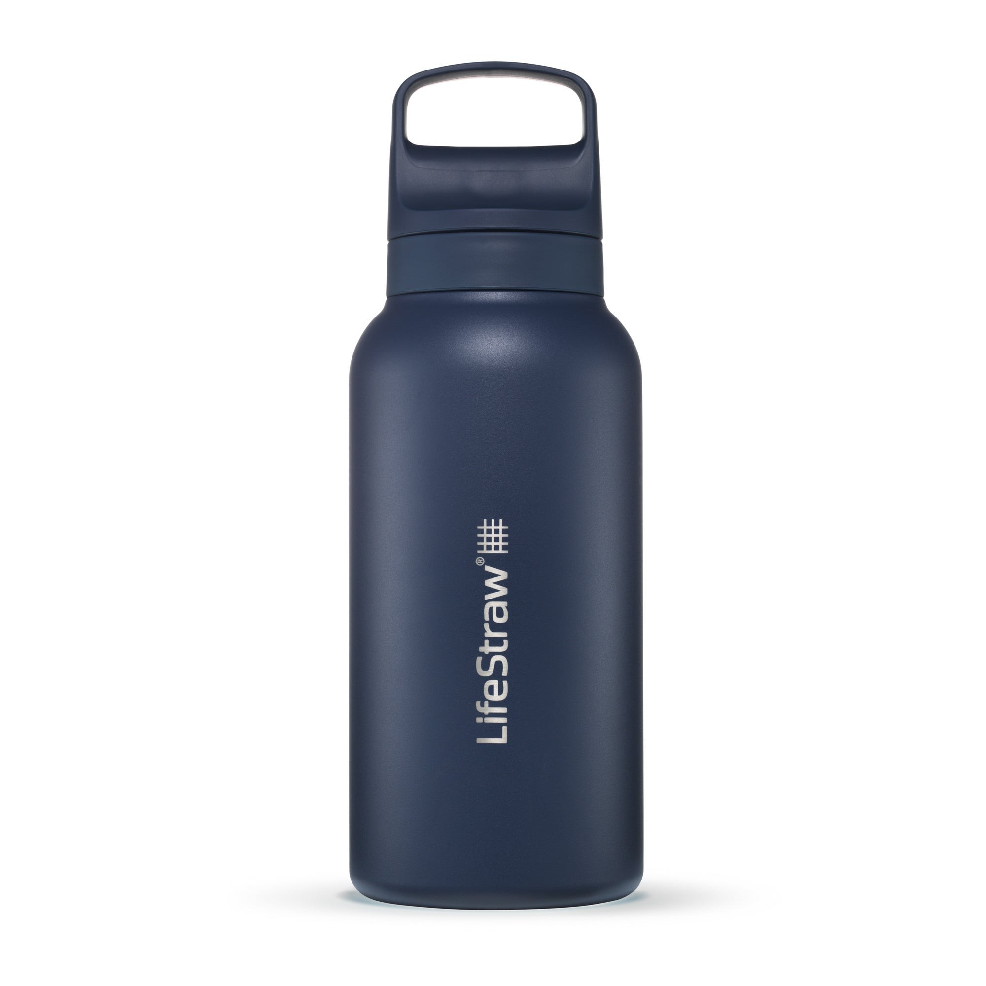 LifeStraw Go 1L Stainless Steel Filtered Water Bottle Aegean Sea