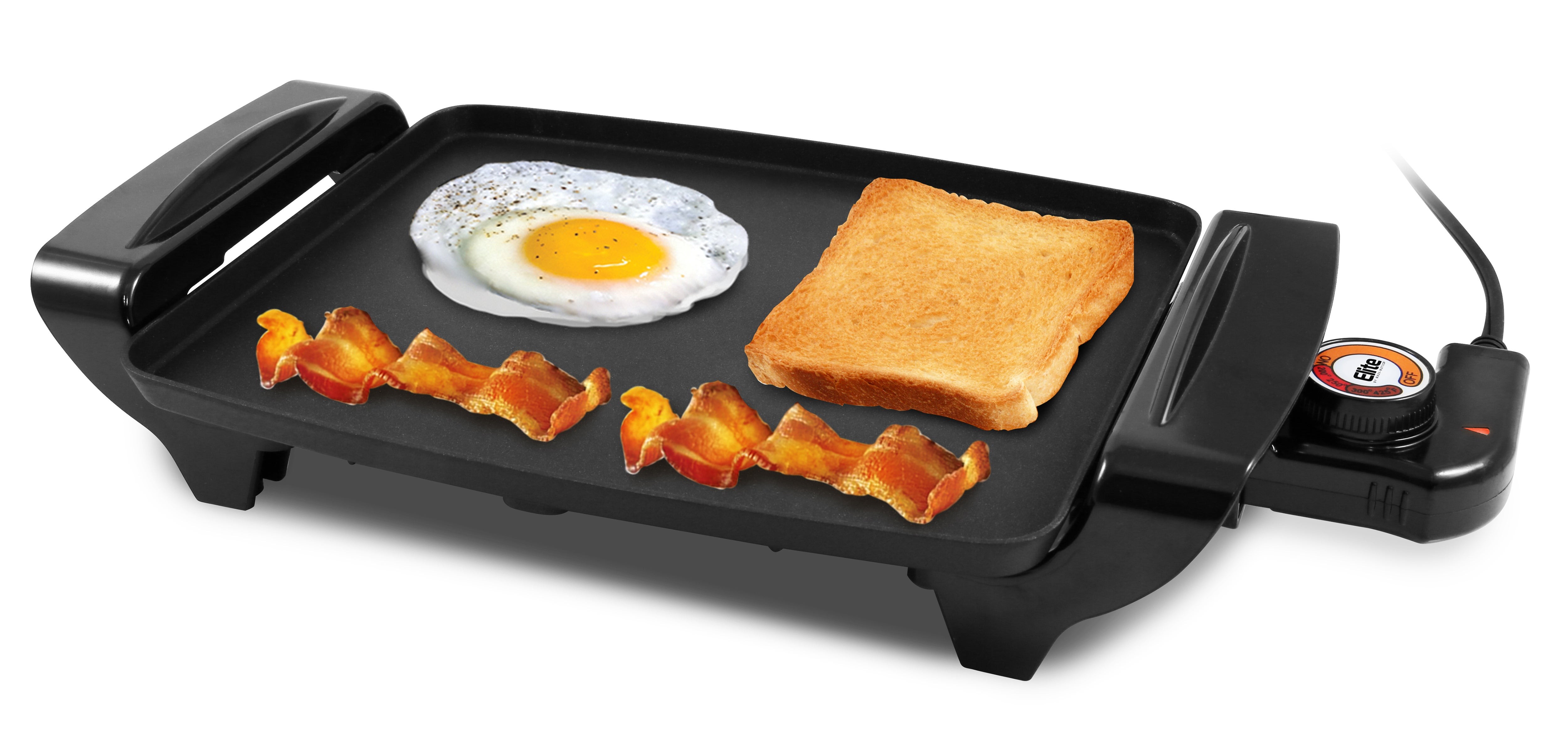 10.5" Electric Nonstick Griddle w/ Cool Touch Handles