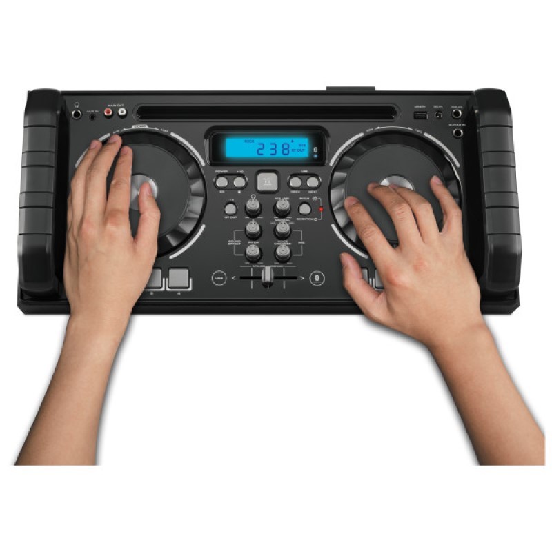 Mixer Plus DJ/Karaoke Sound Board Media Controller with Bluetooth