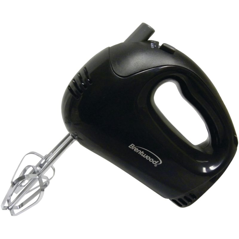 5-Speed Lightweight Electric Hand Mixer - Black