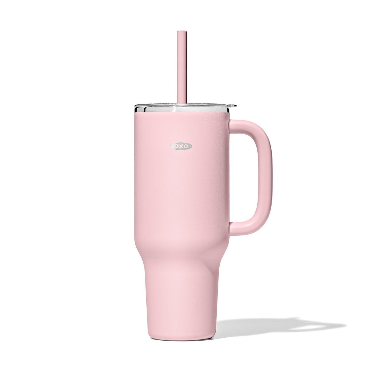 Strive XL 40oz Tumbler w/ Handle Rose Quartz