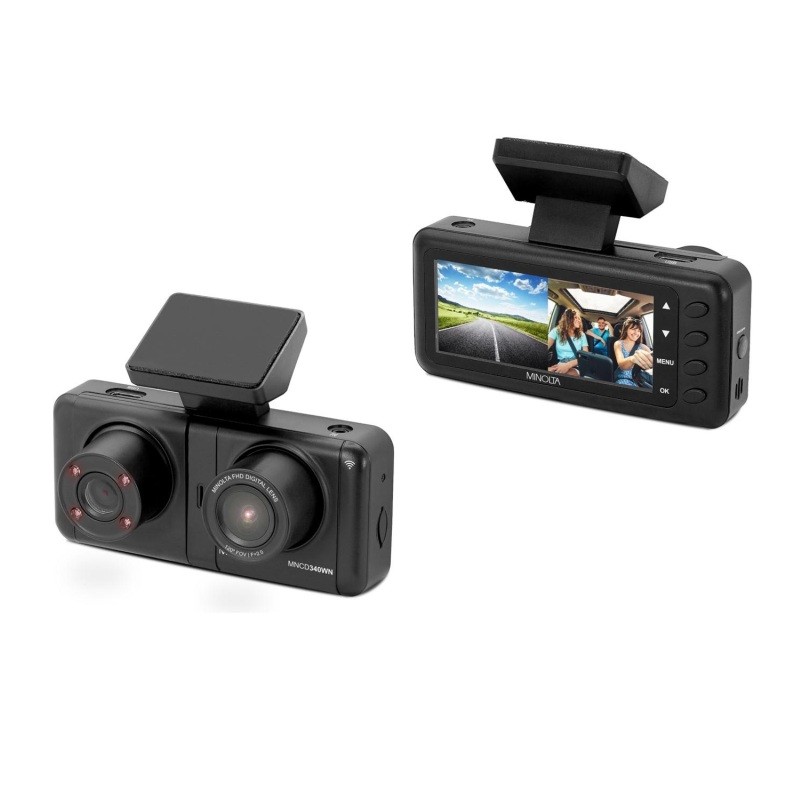 Full HD 2-Channel Dashcam Wifi