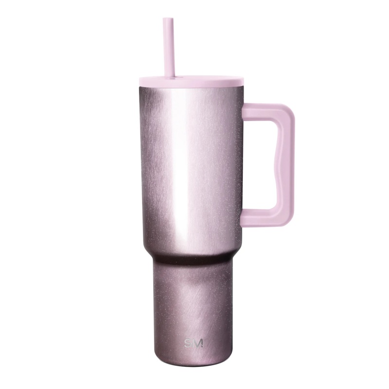 40oz Trek Tumbler Strawberry Milk Cateye