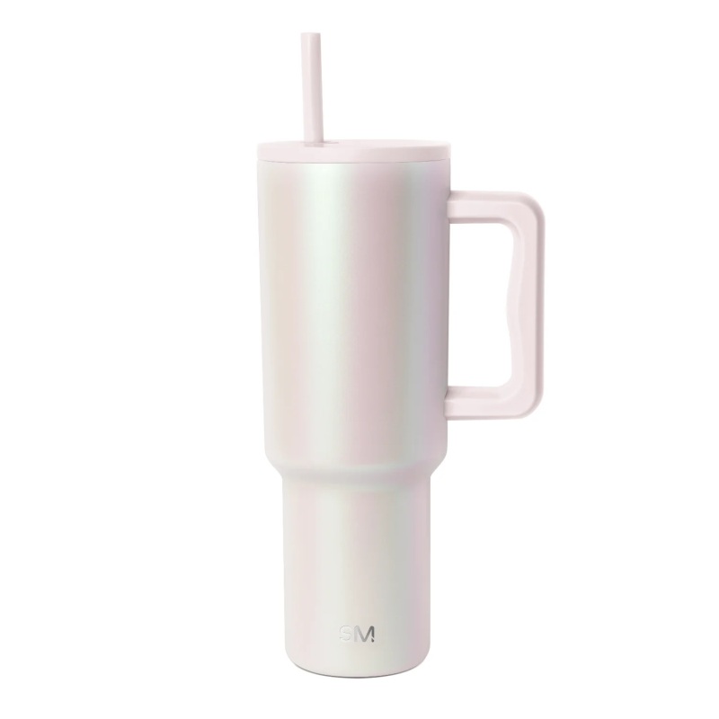40oz Trek Tumbler Coconut Pearl