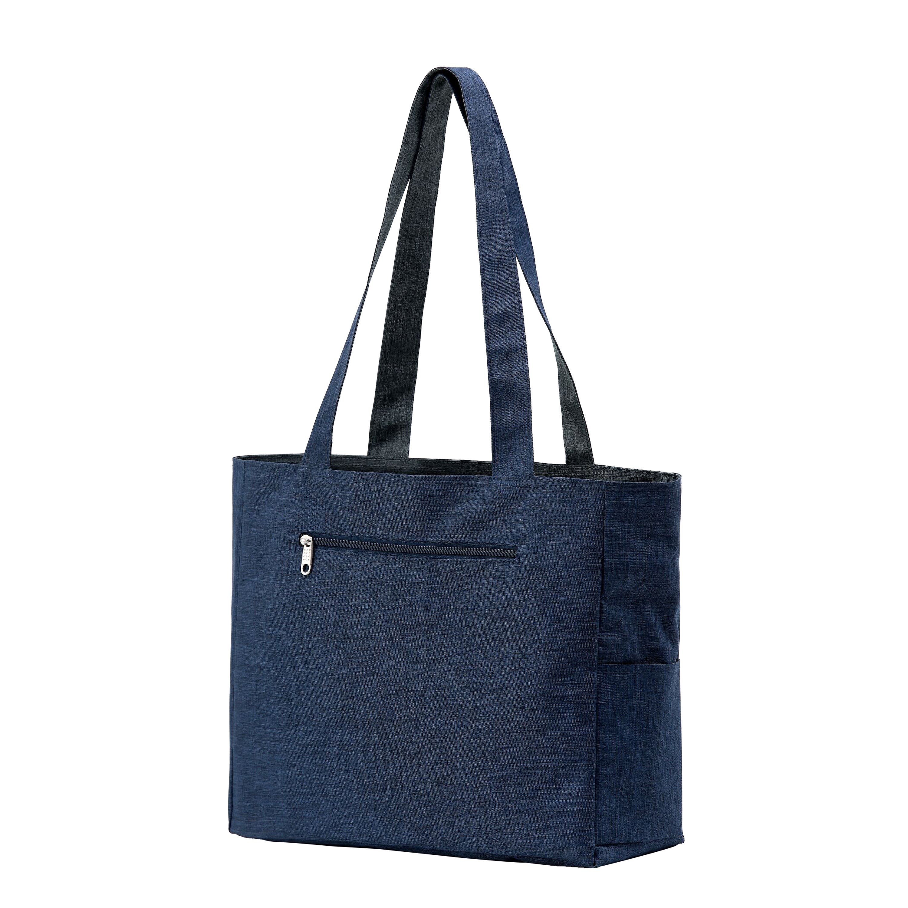 Reversible Tote Navy Heather