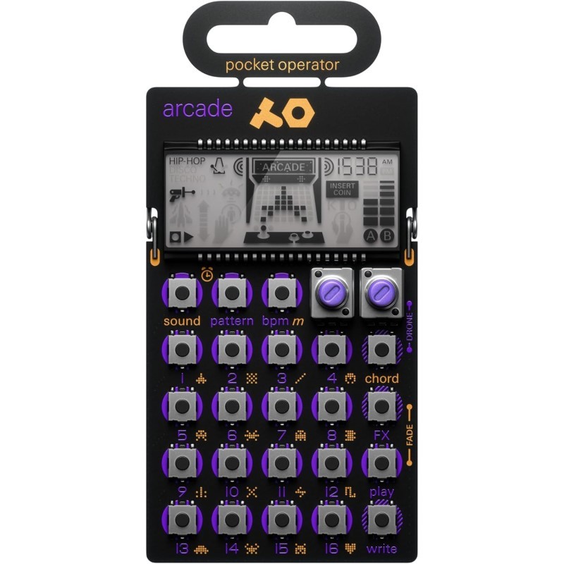 Pocket Arcade Synthesizer & Sequencer