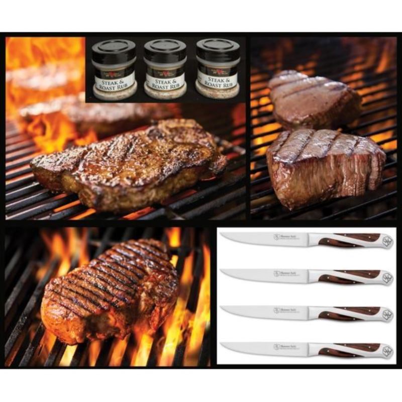 Cattlemans Steak and Knife Set
