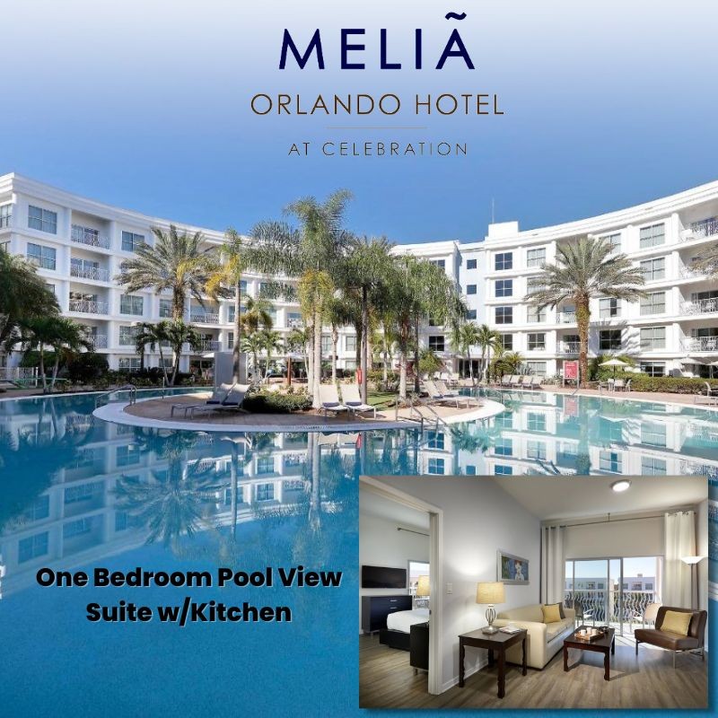 3 Night Stay 1 Bedroom Suite - Pool View