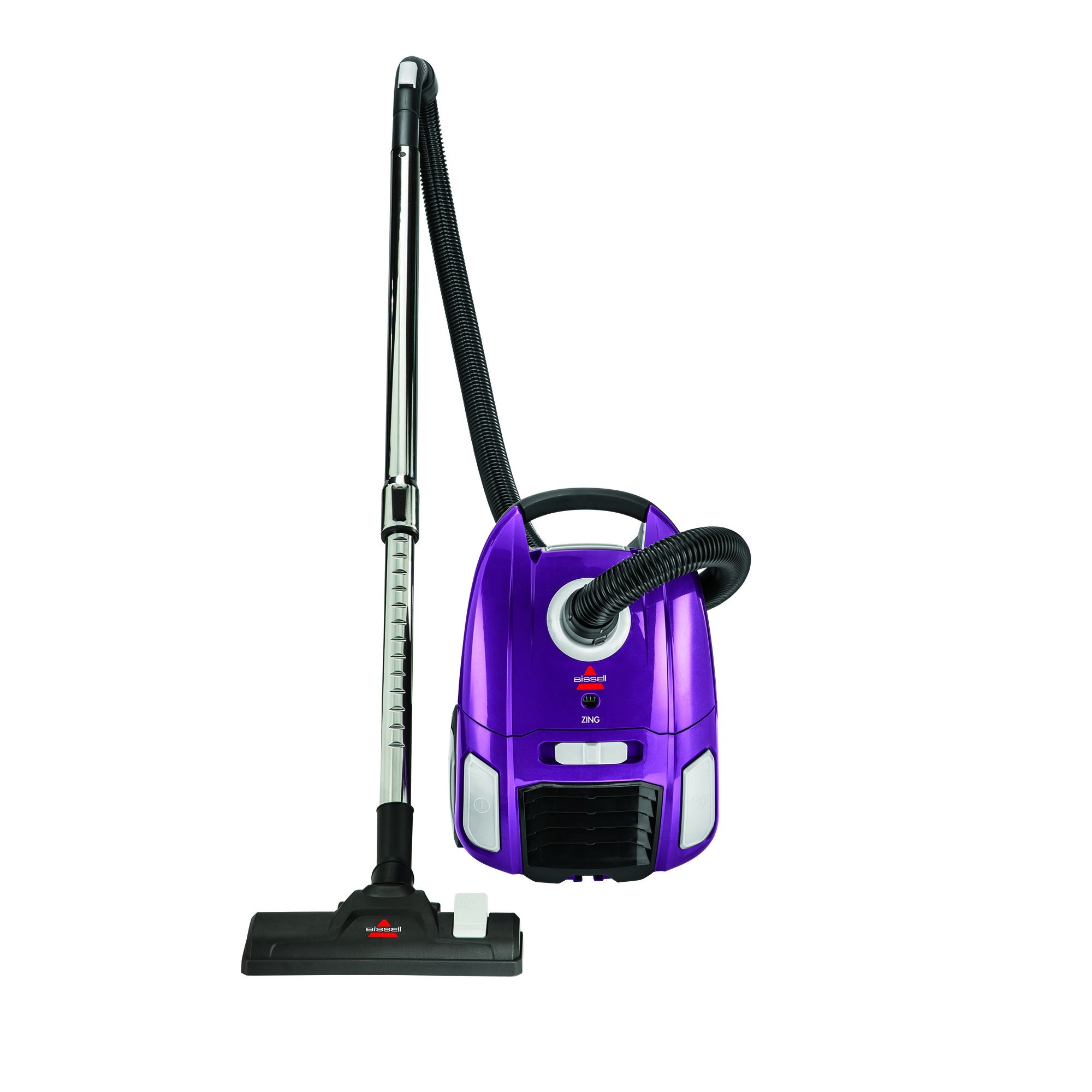 Zing Bagged Canister Vacuum w/ Multi-Level Filtration System