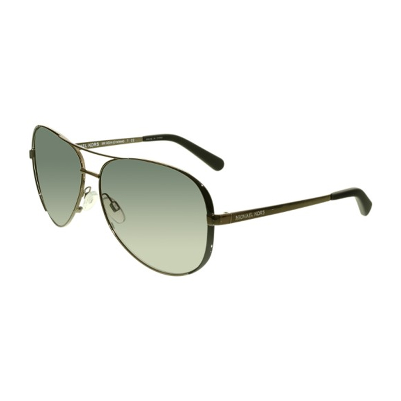 Ladies Aviator Shape Chelsea Sunglasses - (Gunmetal)