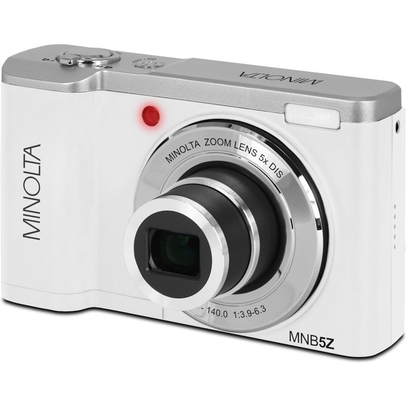 56MP/5K Auto Focus 5X Optical Zoom Camera - (White)