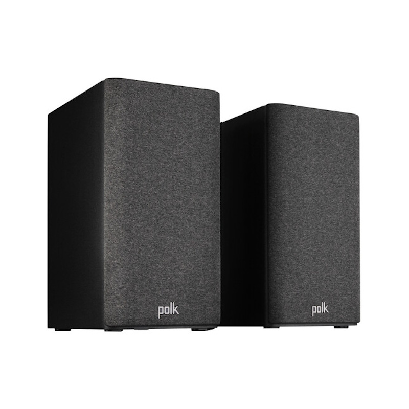 Pair of Black Reserve Series R100 2-Way Bookshelf Speakers
