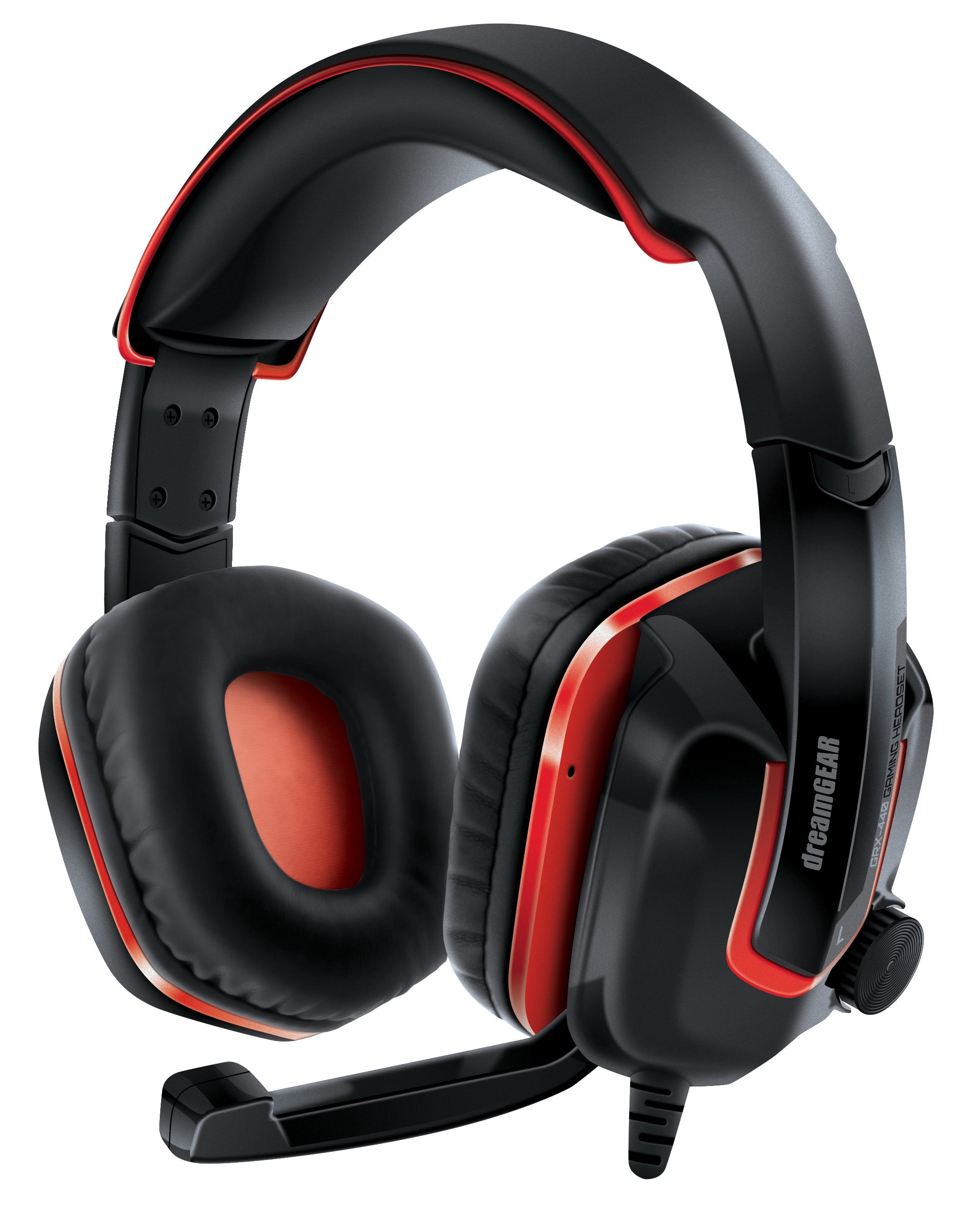 GRX-440 Advanced Gaming Headset for Nintendo Switch-OLED Black & Red