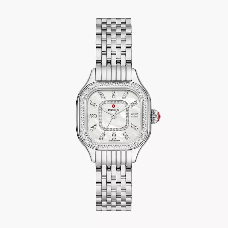 Meggie Diamond Stainless Steel Watch