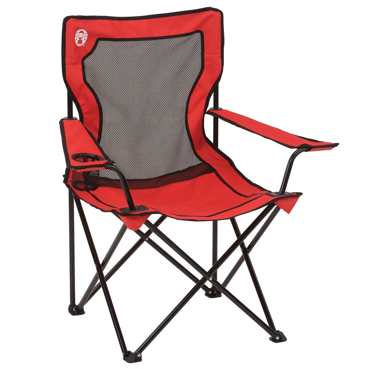 Broadband Mesh Quad Chair Red