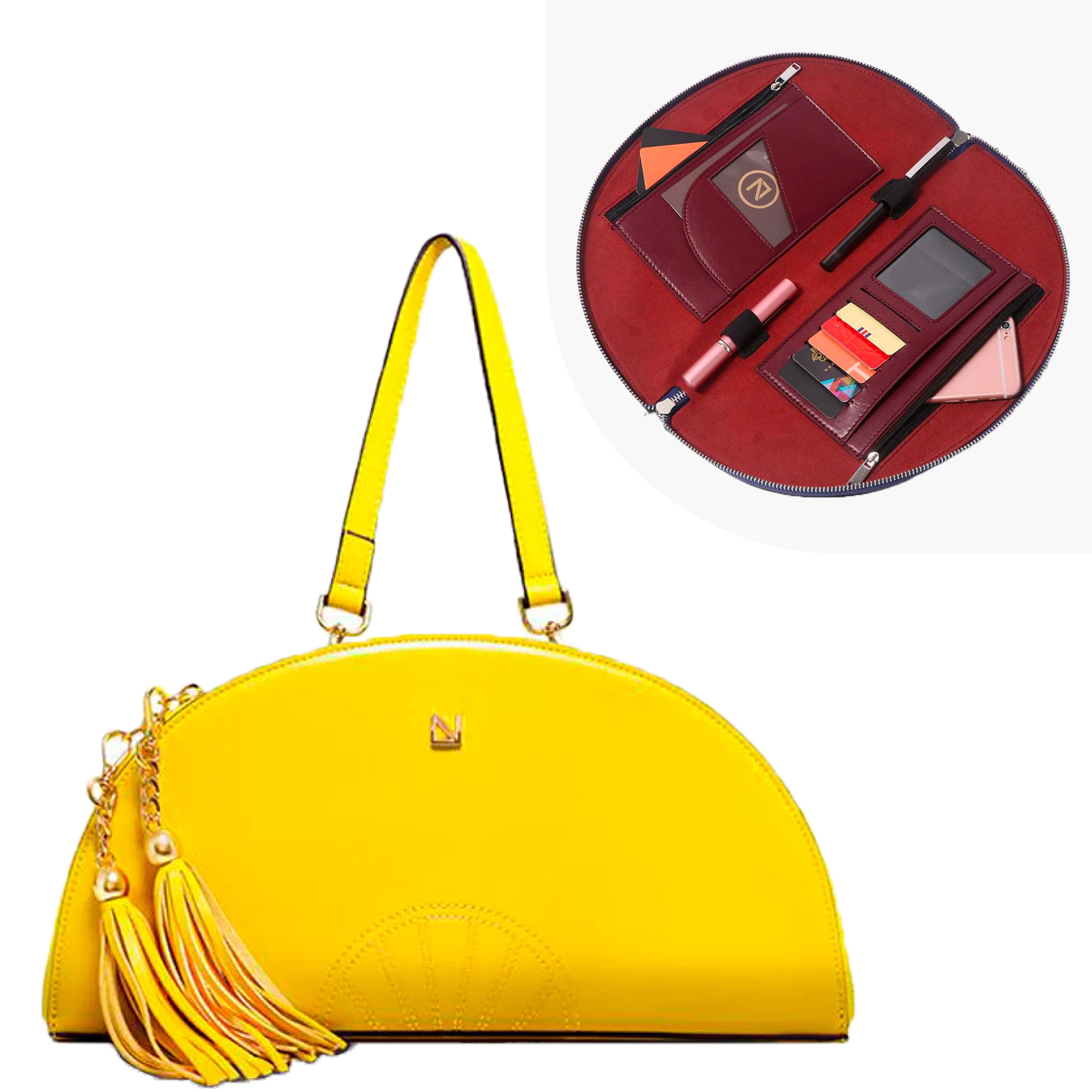 5 Ways to Wear - Fan Bag Crossbody - (Mellow Yellow)