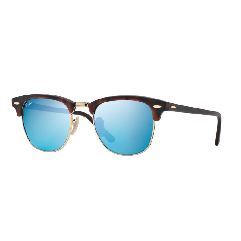 Clubmaster Flash Lens Sunglasses