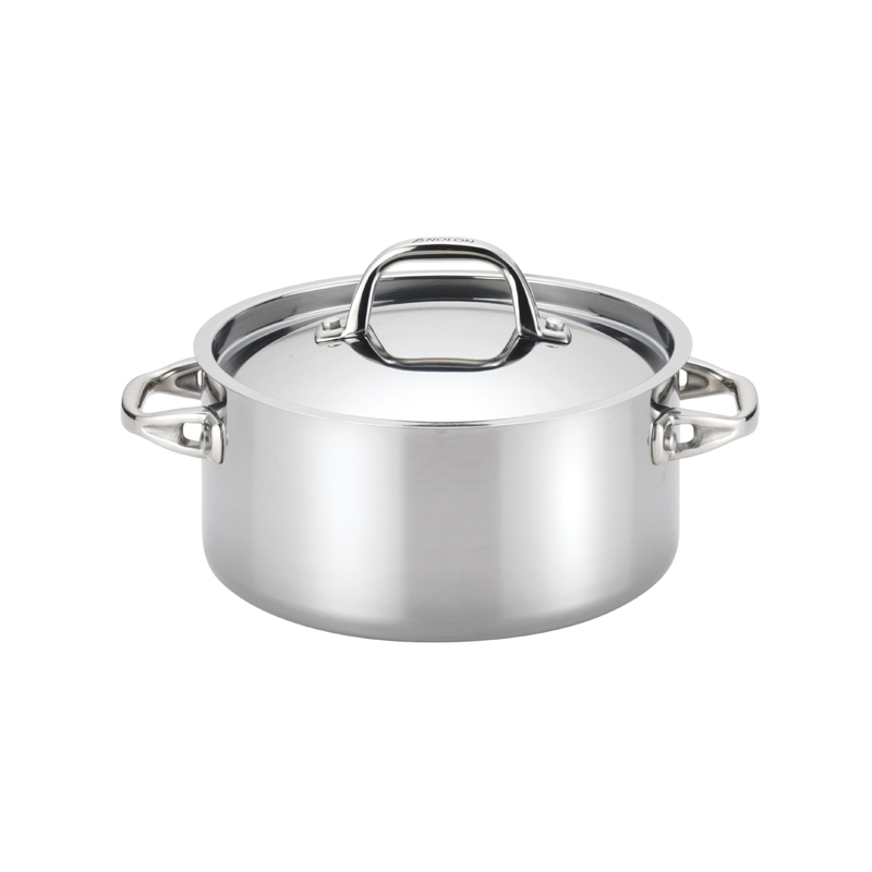 5 - Quart Covered Dutch Oven - (Stainless Steel)