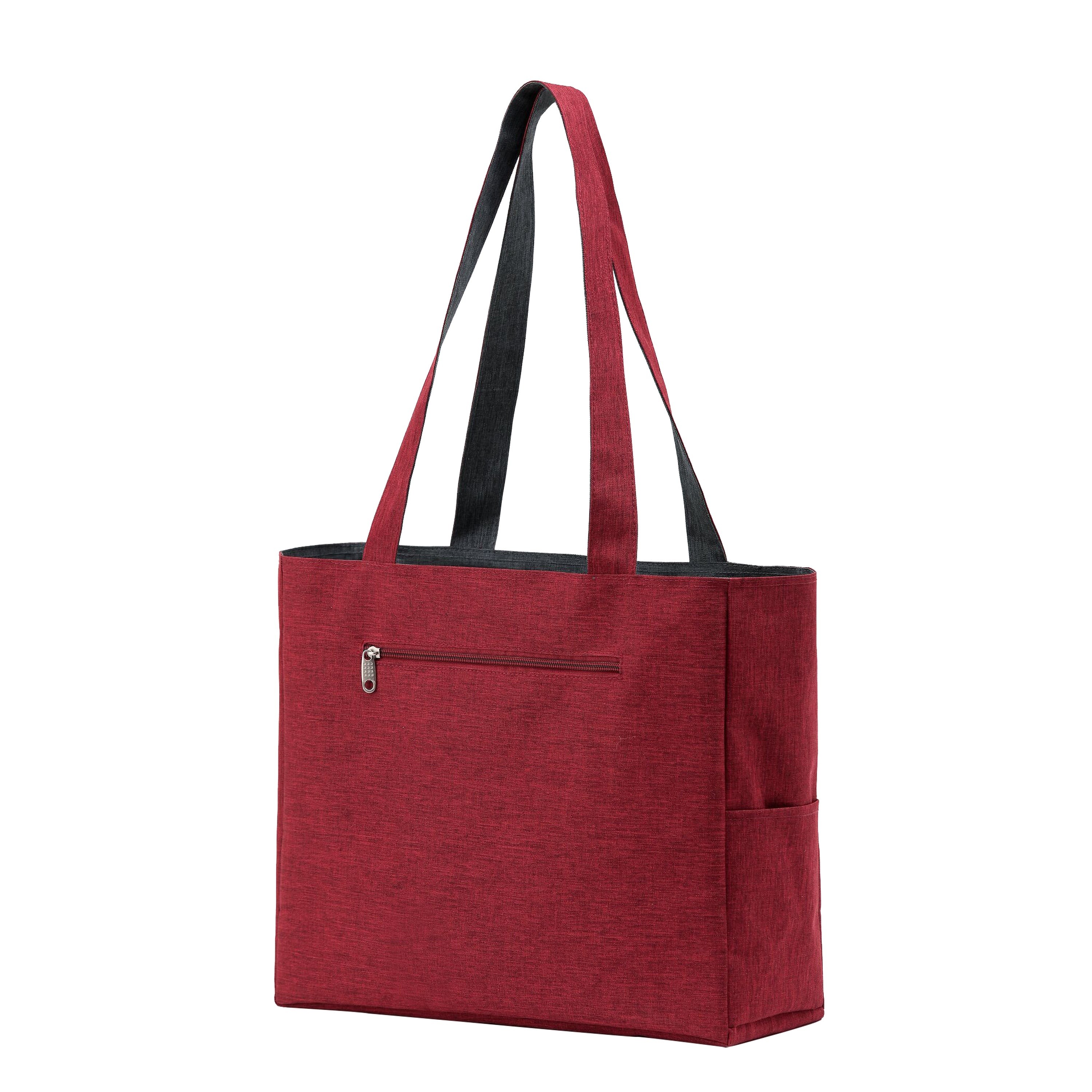 Reversible Tote Red Heather