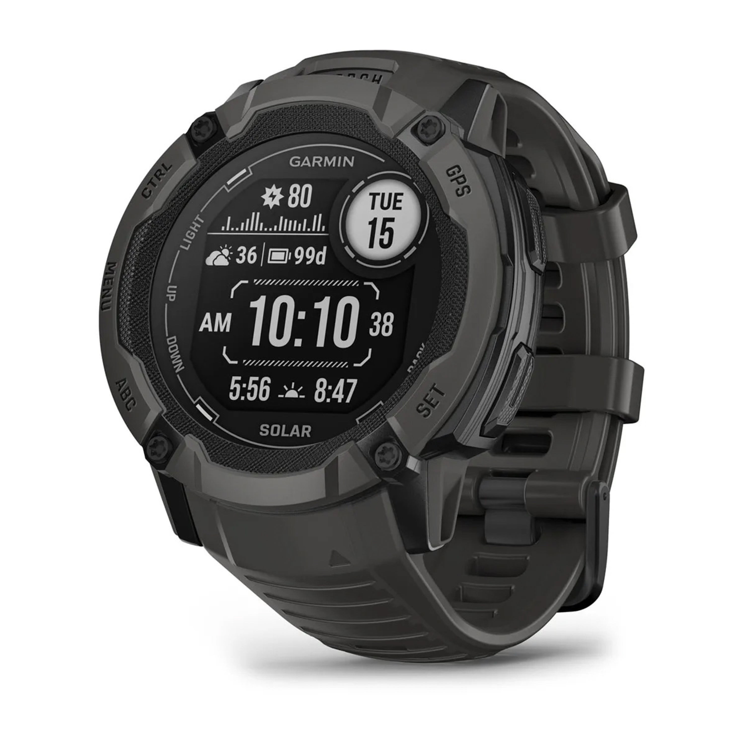 Instinct 2X Solar 50mm GPS Smartwatch Graphite