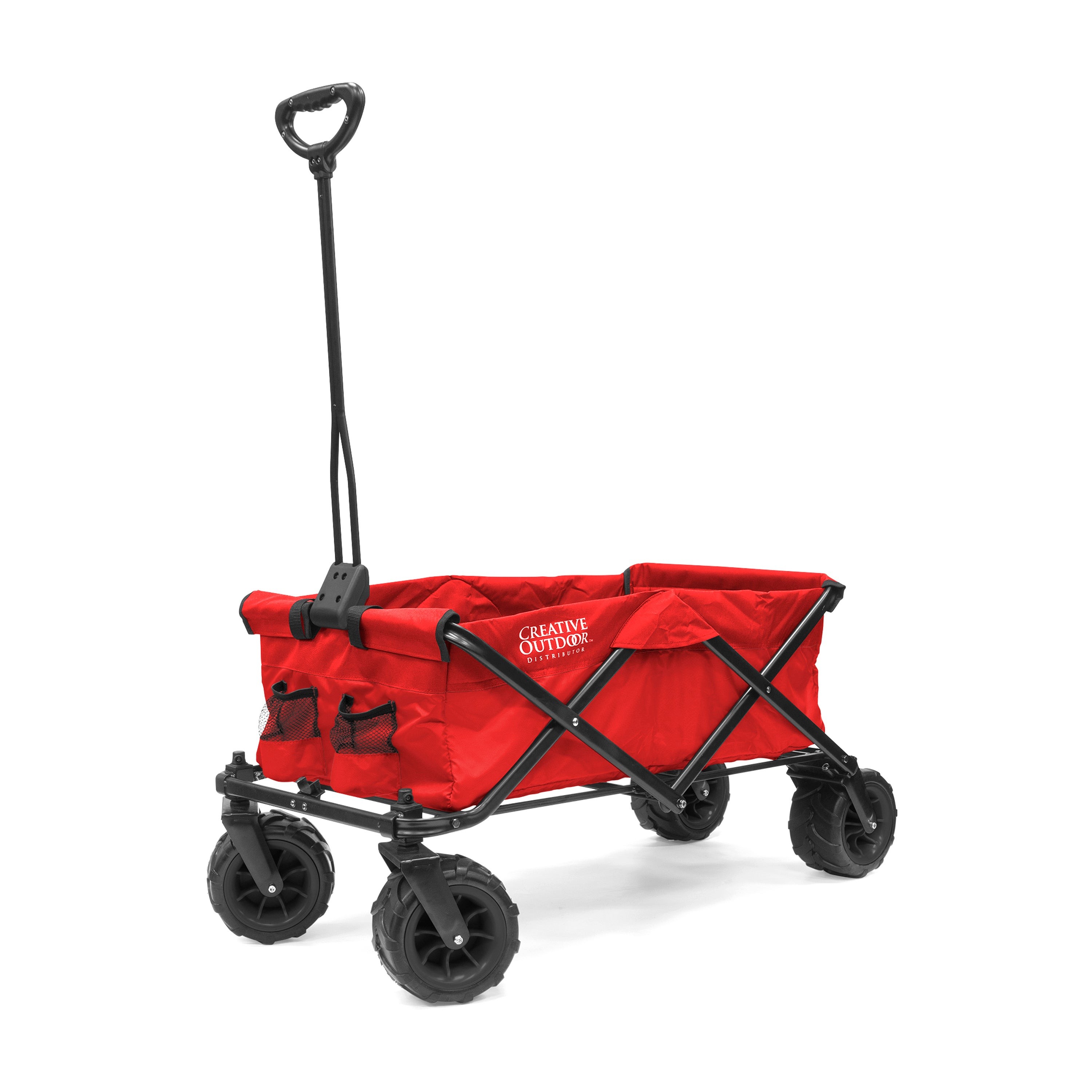 All-Terrain Folding Wagon Red