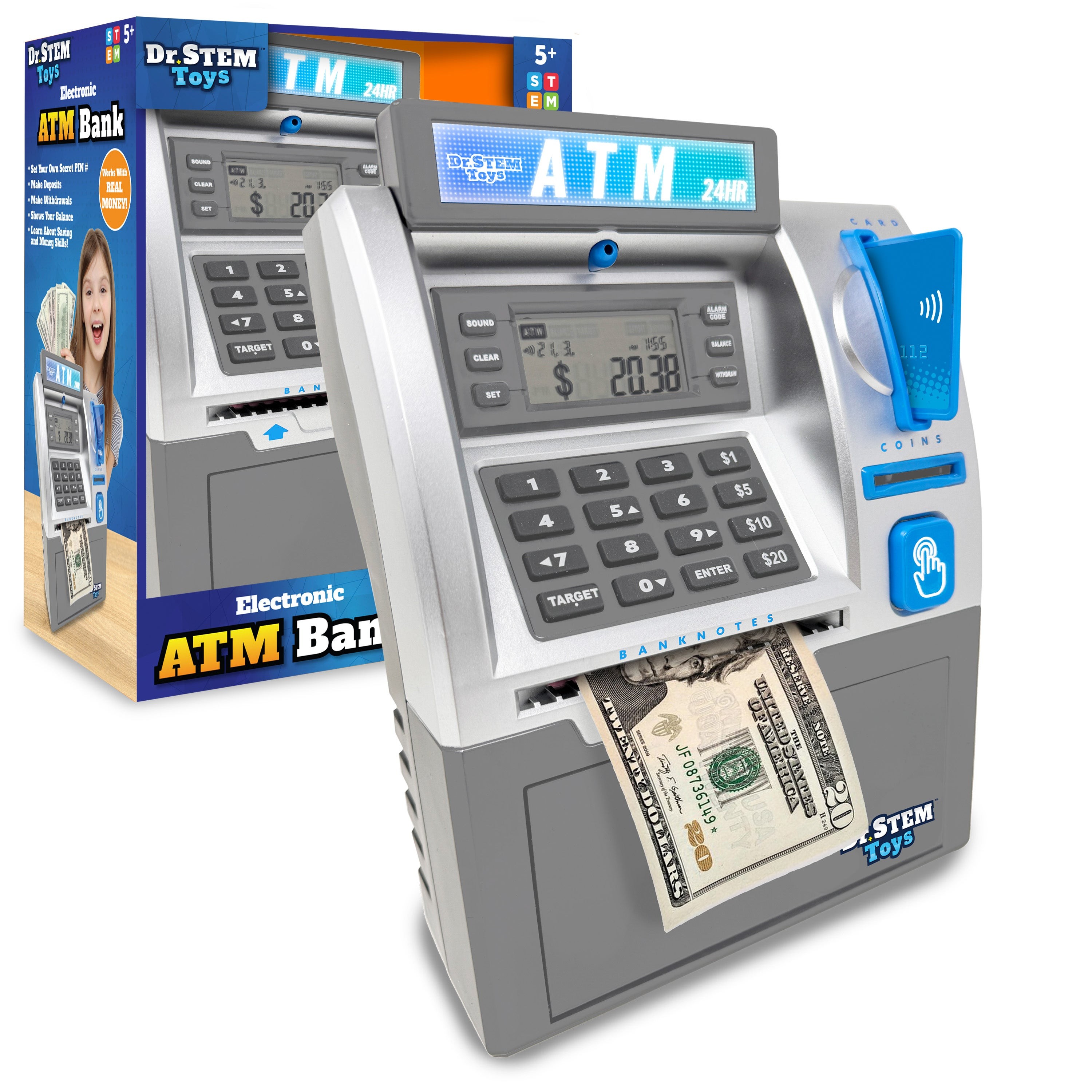 Electronic ATM Bank Ages 5+ Years