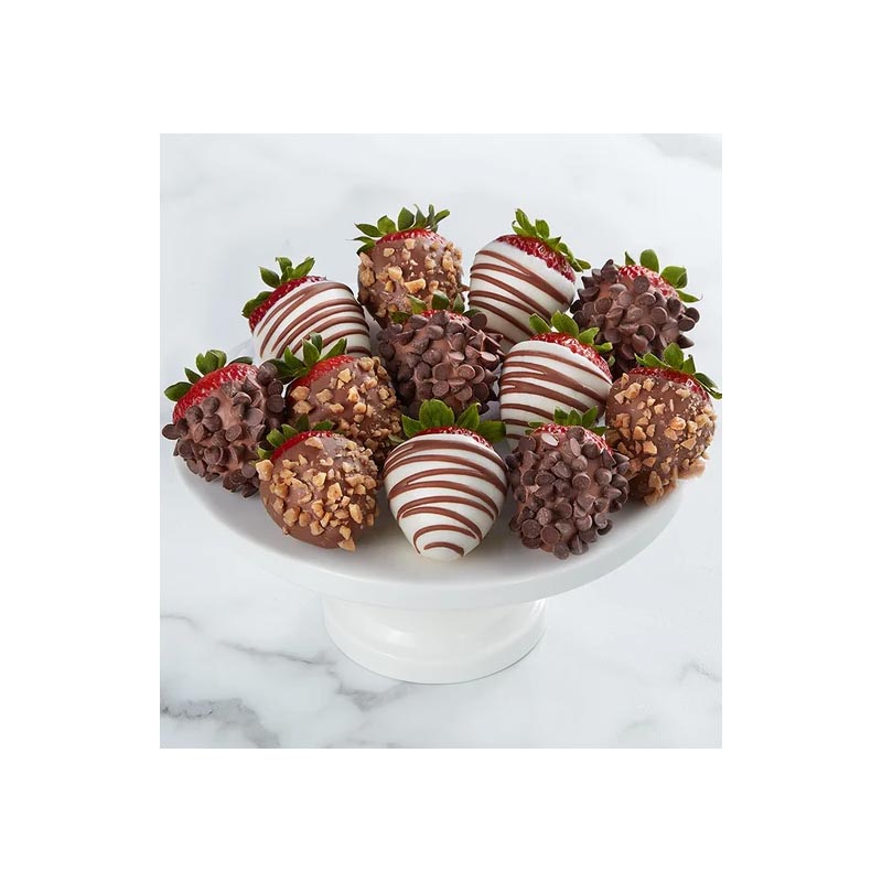 Gourmet Dipped Fancy Strawberries - Dozen