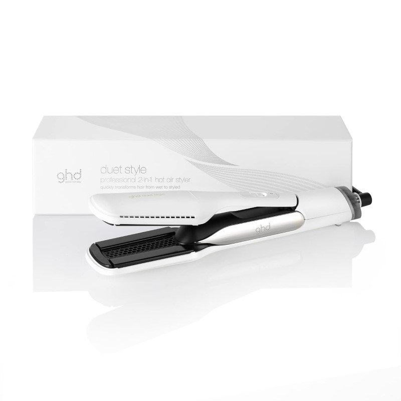 Duet Style 2in1 Hot Air Styler - (White)