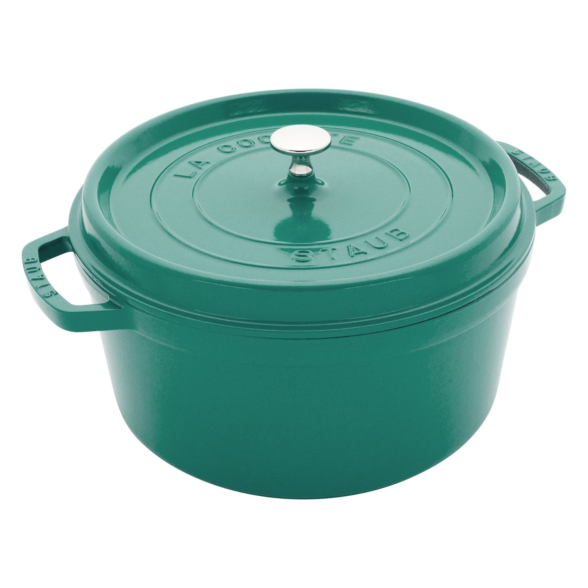 7qt Cast Iron Round Dutch Oven Turquoise