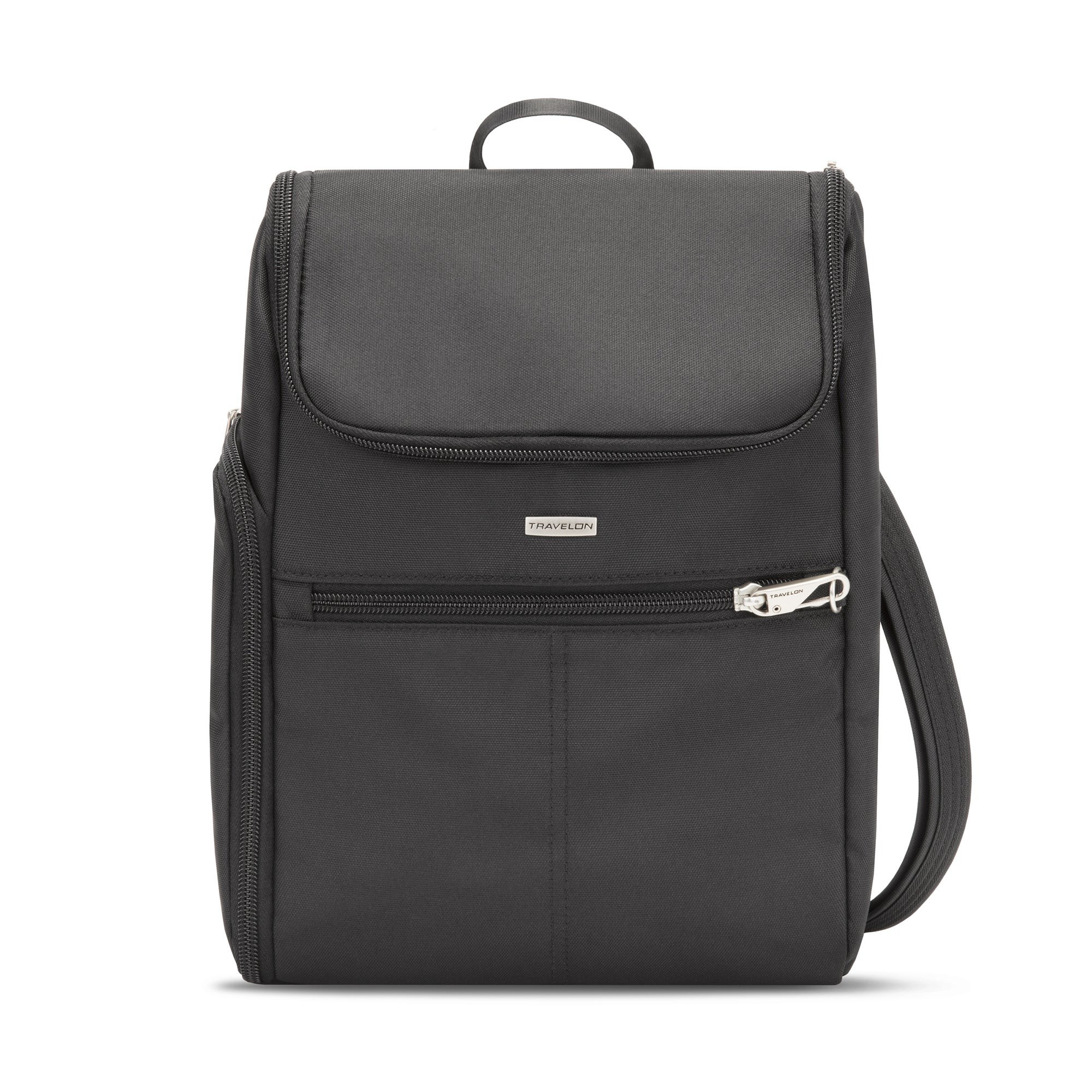 Anti-Theft Classic Small Convertible Backpack Black