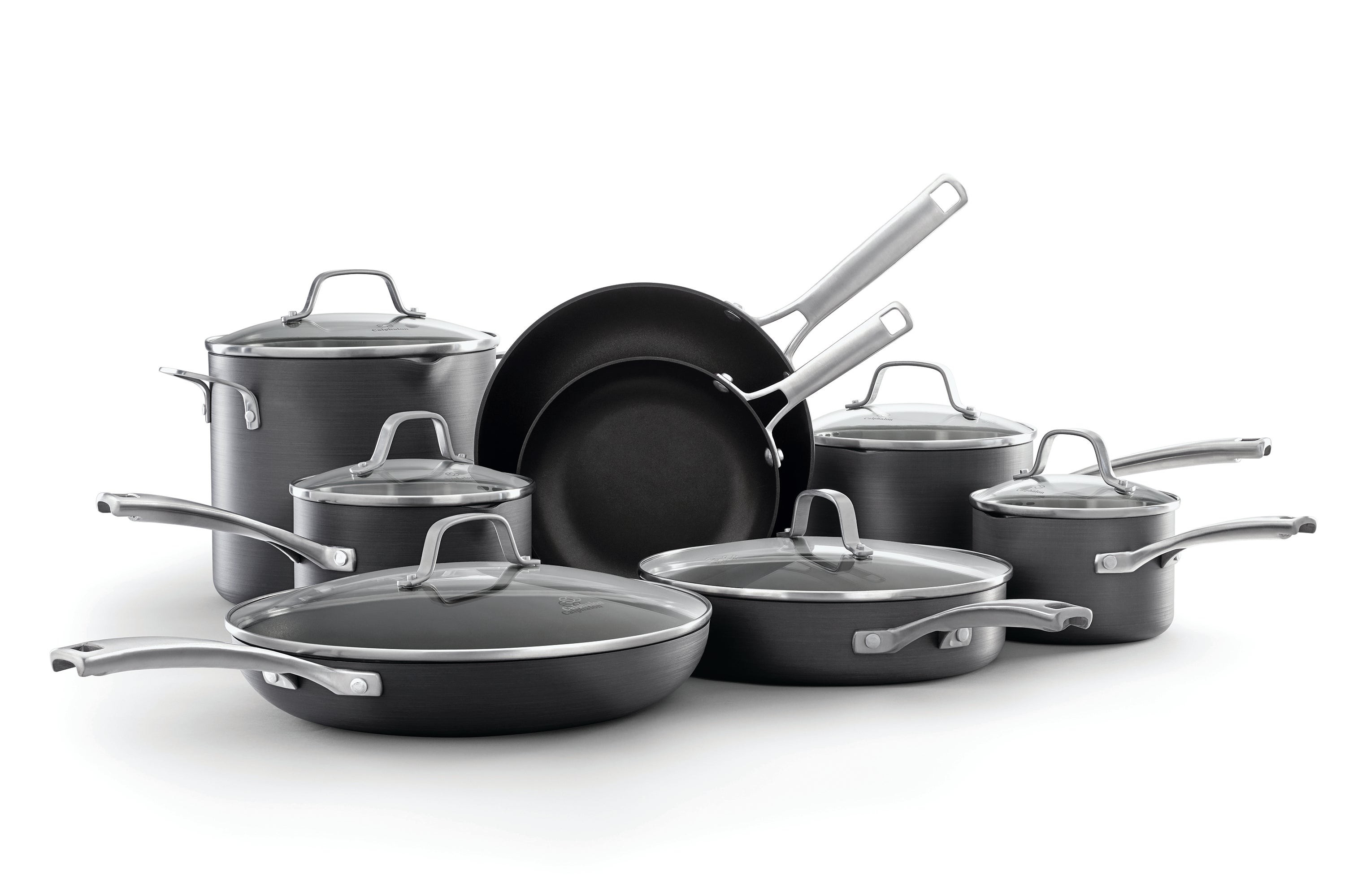 Classic 14pc Hard-Anodized Nonstick Cookware Set