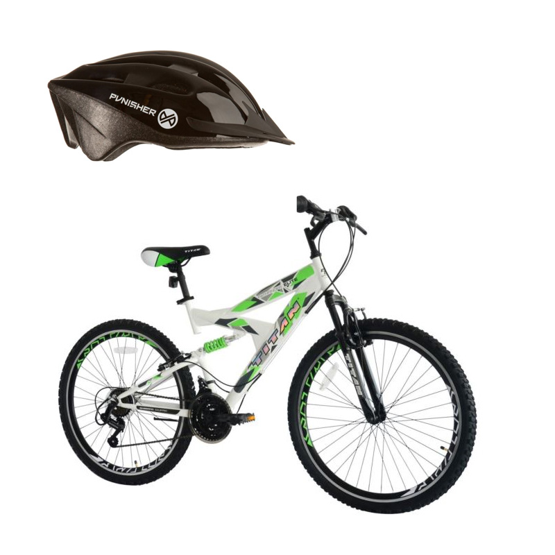 Pathfinder Elite 21 Speed Mountain Bike with Helmet