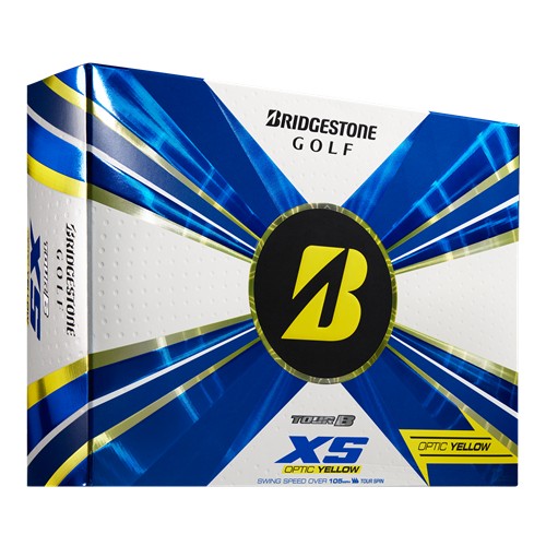 Bridgestone Tour B XS Golf Balls Yellow, 2022