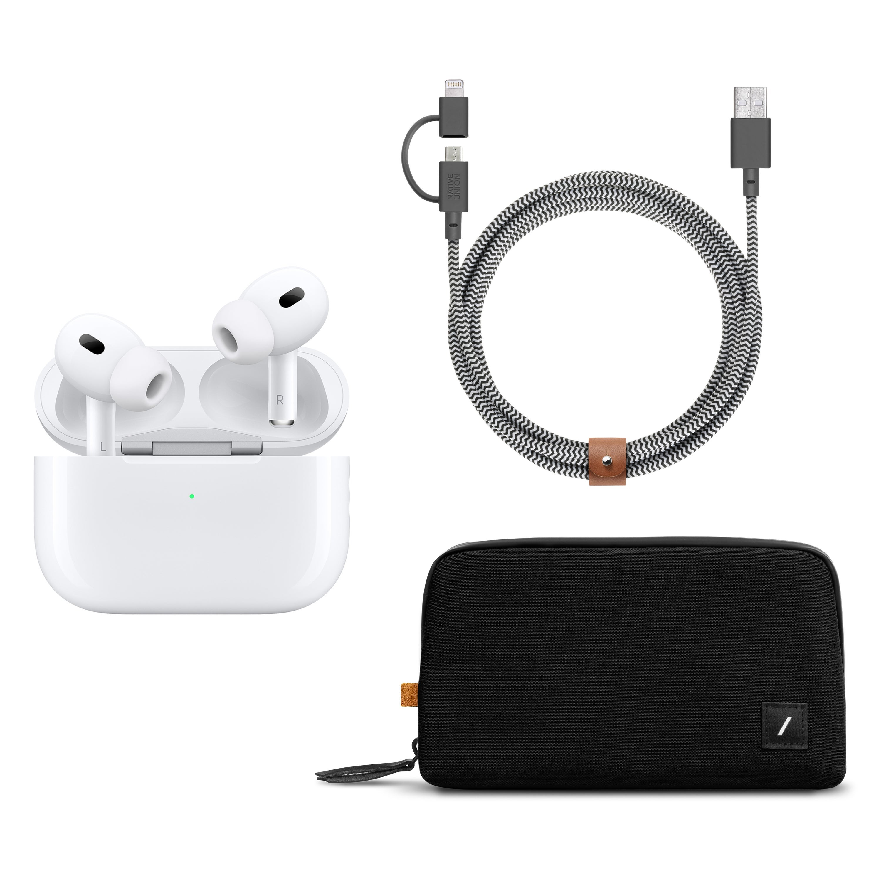 AirPods Pro 2nd Generation w/ Charging Cable & Organizer